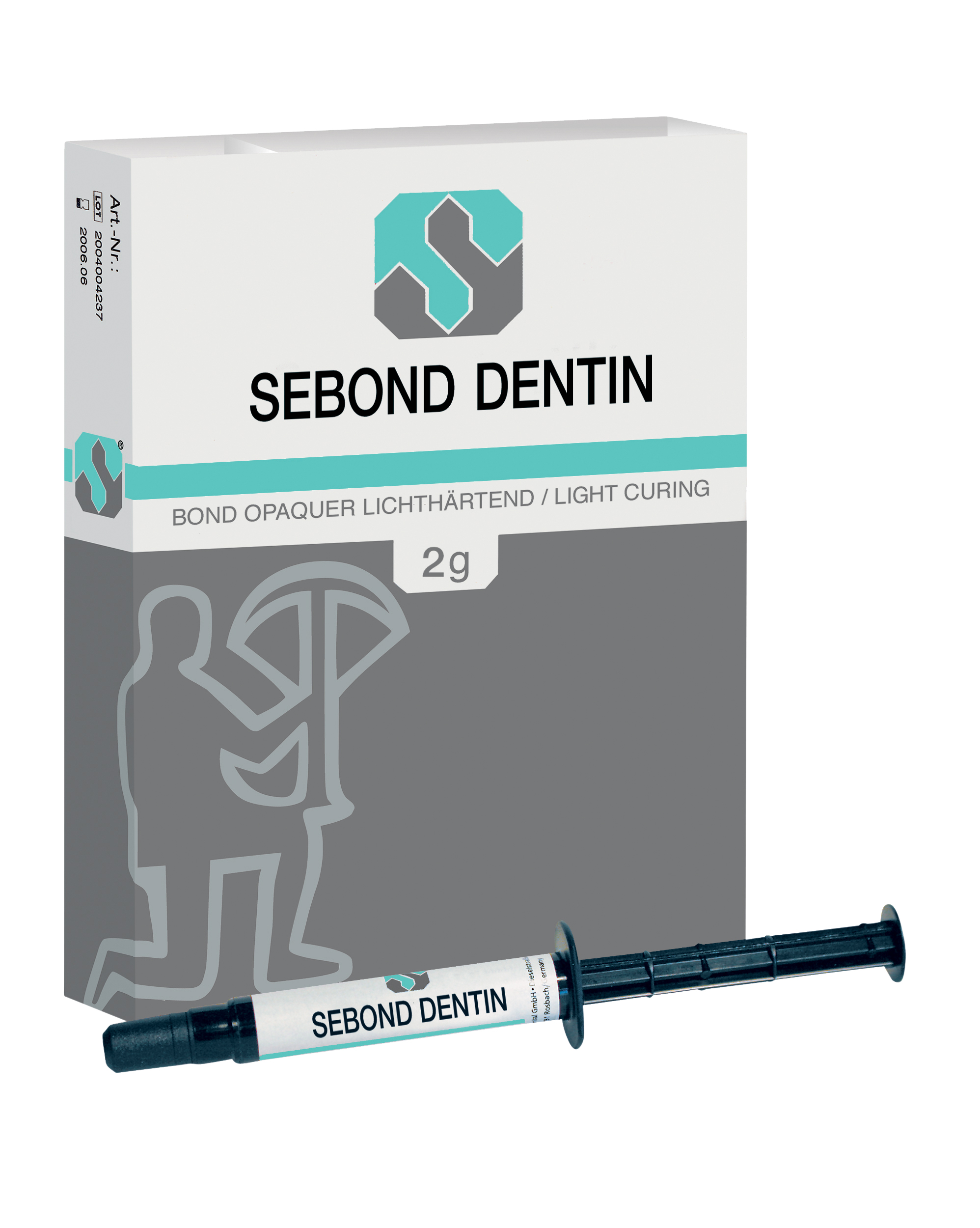 Sebond Bondopaquer dentine D2, 2g ,