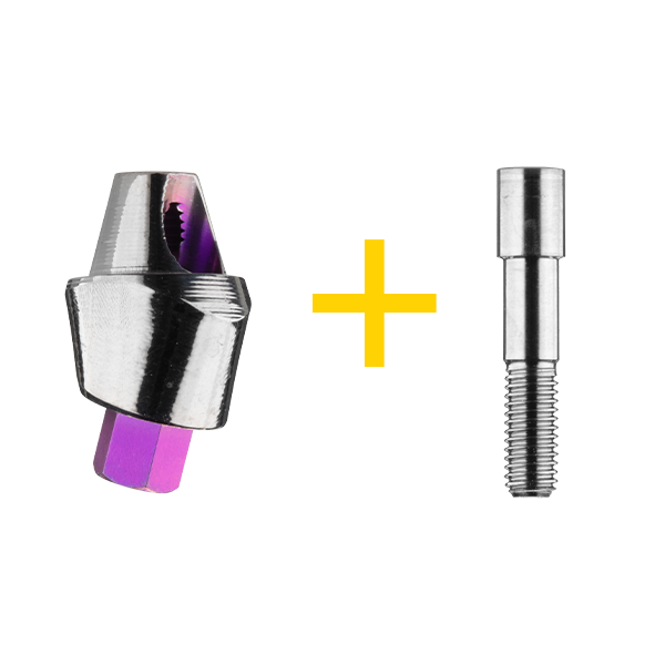 Multi Unit Abutment 20° Hex Connection incl. screws