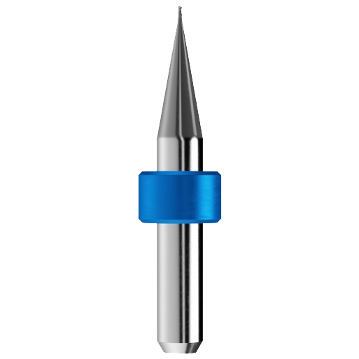 Tizian 3.5 0,6 mm premium radius cutter for CoCr/Ti, T20, for 6 mm chuck