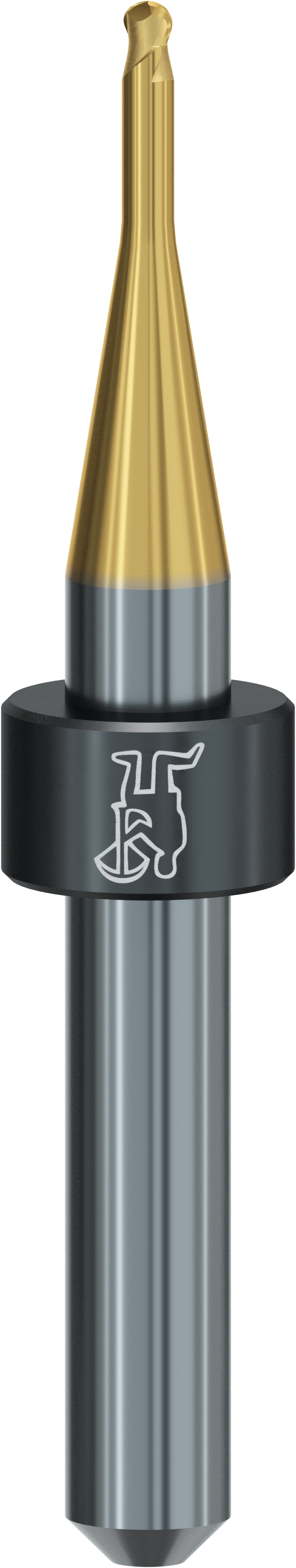T35 - Duplex cutter 3 mm for titanium, quadruple-edged, Tizian 6.0 for 6 mm collet chuck