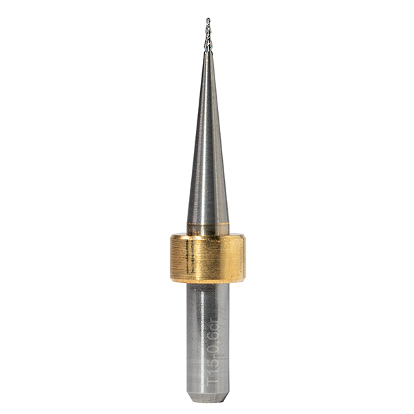 T15/T42T52 Tizian Cut 5/3.5 Zirconia / PMMA drill 0.6mm, 6 mm shaft