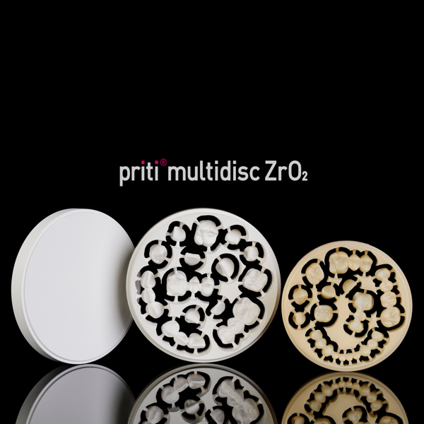 priti®multidisc ZrO2 Opaque, 98 mm