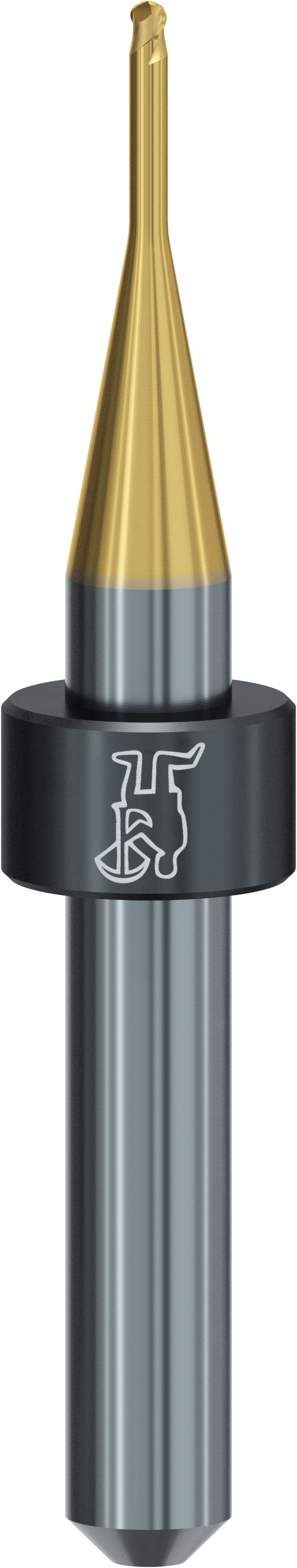 T39 - Radius cutter 1.5 mm for titanium, double-edged, Tizian 6.0 for 6 mm collet chuck