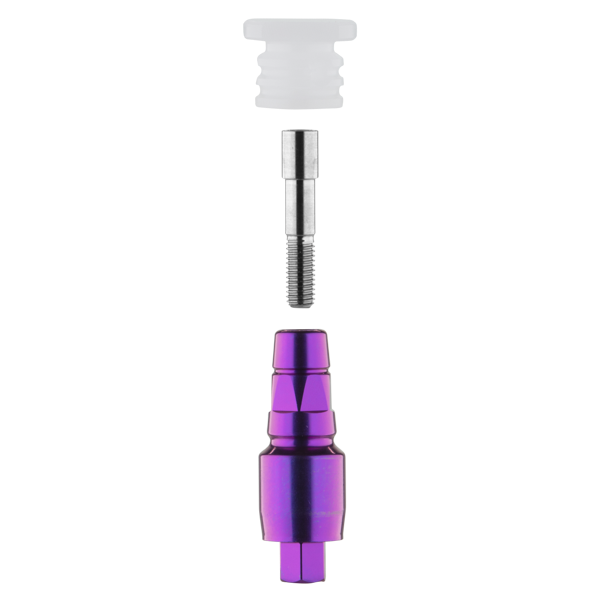 Impression post 3.3 mm for closed impression, Hex Connection incl. screw blue + transfer cap