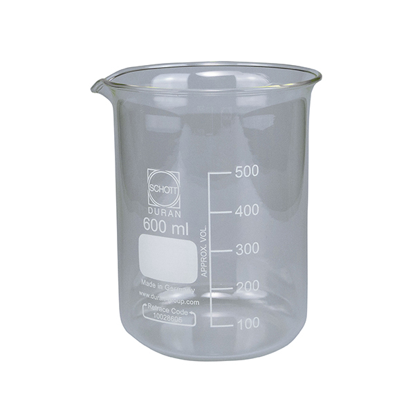 beaker for EL-Form S, 600ml,