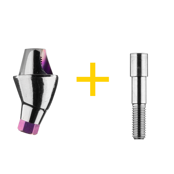 Multi Unit Abutment 20° Cone Connection incl. screws