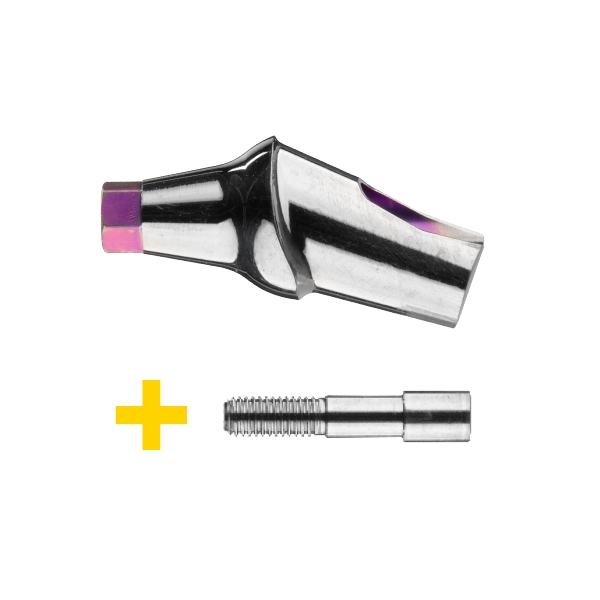 Conical connector 5.3 mm / 1 mm / 15°, Cone Connection incl. screw