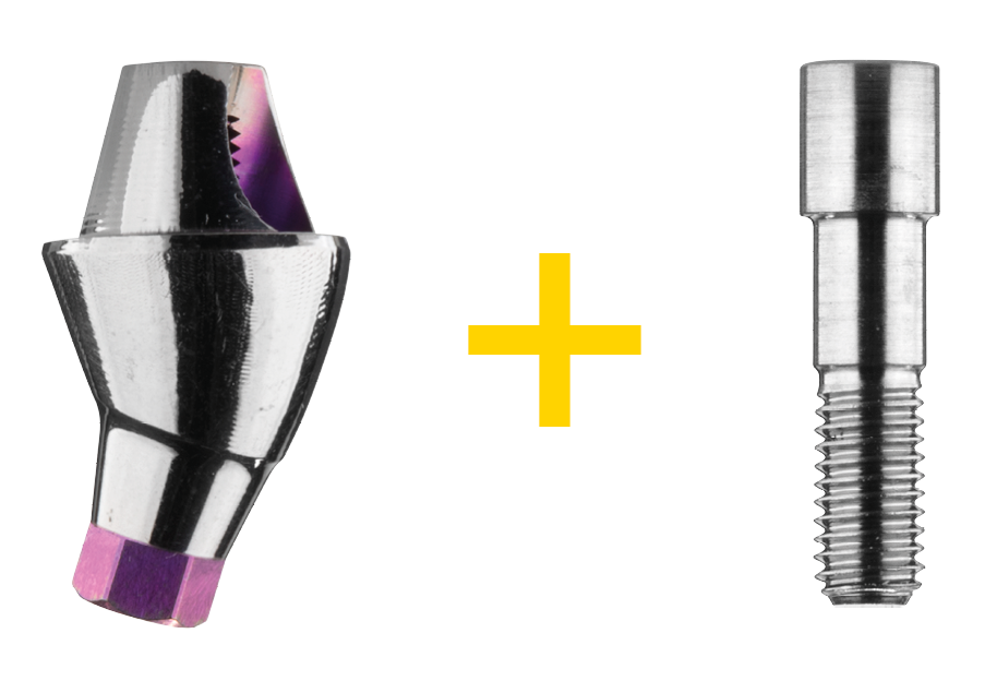 Multi Unit Abutment 20° Cone Connection incl. screws
