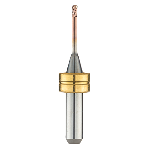 T88 - Speed bullnose drill  HVS 2 mm for CoCr four-bladed, 6 mm shaft