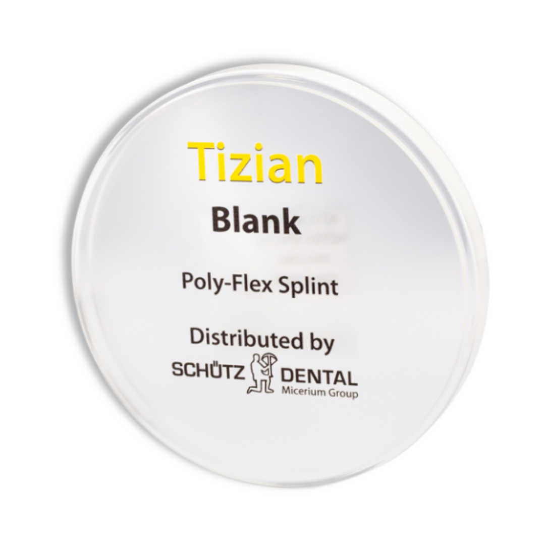 Tizian Blank Poly-Flex Splint, bulk pack, 24 pc