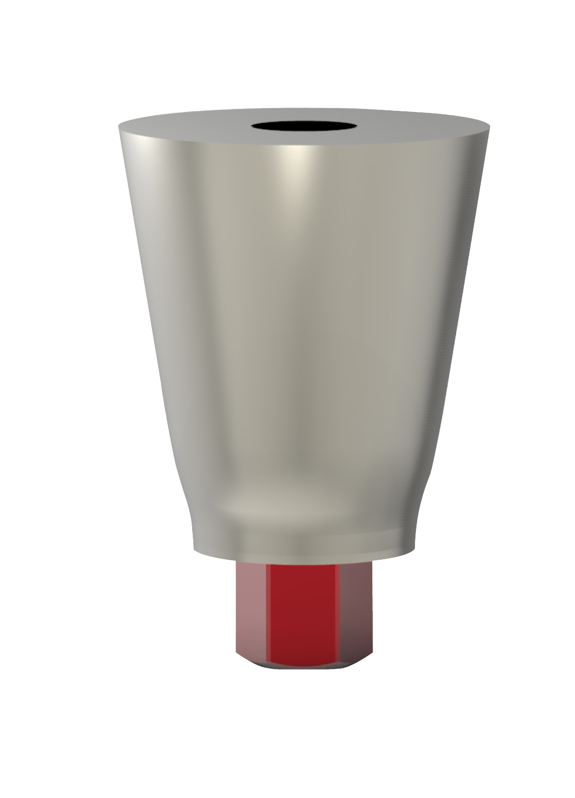 Conical connector individually millable Hex Connection