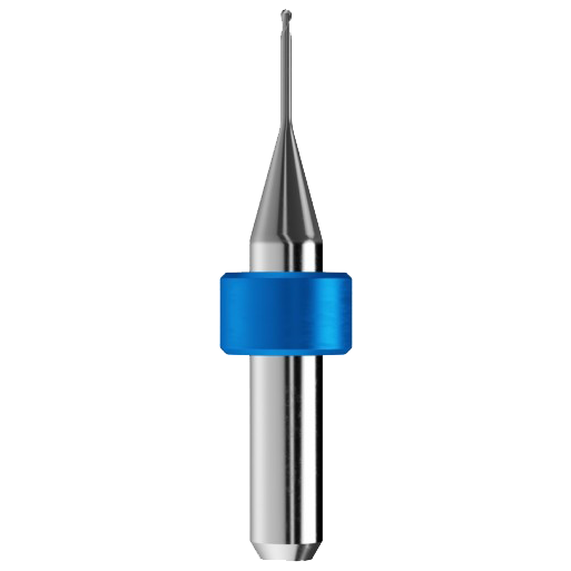 T4/T) Tizian 3.5 1,0 mm premium radius cutter for CoCr/Ti, T4/T9, for 6 mm chuck