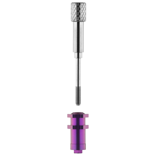 Impression post 4.2 mm for open impression, Hex Connection incl. fixation screw short